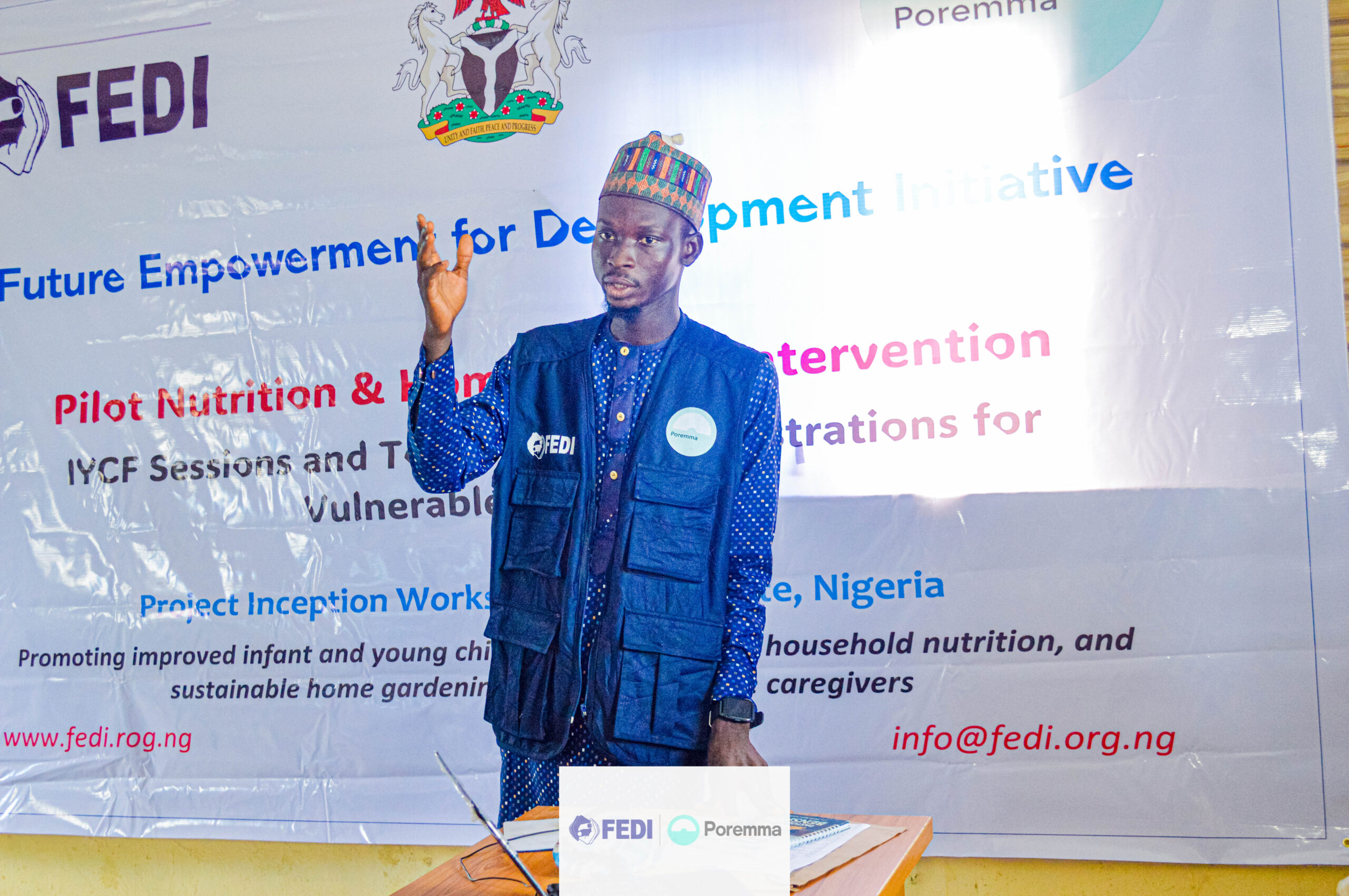 FEDI Conducts Project Inception Workshop for New Nutrition and Home Garden Pilot Project in Bama LGA